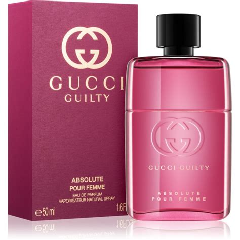 GUCCI GUILTY ABSOLUTE POUR FEMME EAU DE 